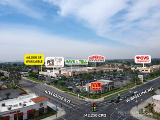 Plus de détails pour 1110-1154 N Riverside Ave, Rialto, CA - Commerce de détail à louer