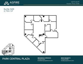 1111 N Loop W, Houston, TX for lease Floor Plan- Image 1 of 2