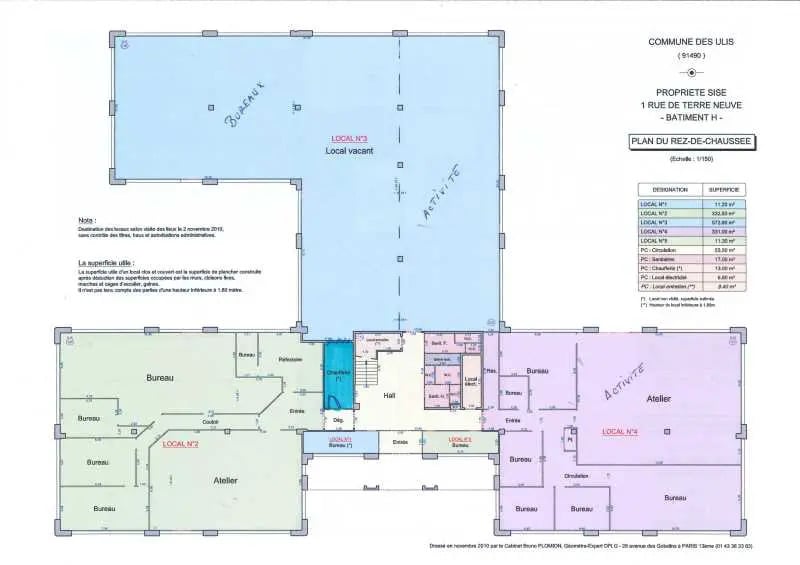 1 Rue De Terre Neuve, Les Ulis for lease - Floor Plan - Image 2 of 3