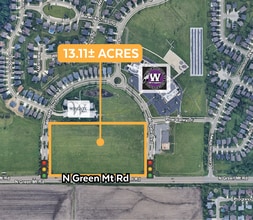 252 N Green Mount Rd, Shiloh, IL - Aerial  map view - Image1