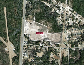 25488 US Highway 17, Hampstead, NC - Aérien Vue de la carte