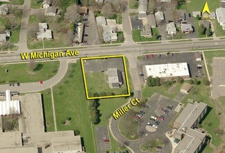 301 W Michigan Ave, Paw Paw, MI - Aérien  Vue de la carte