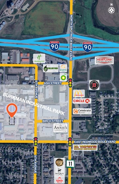 801 N 9th Ave, Brandon, SD for lease - Building Photo - Image 2 of 9