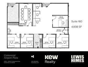 12150-12200 E Briarwood Ave, Centennial, CO à louer Plan de site- Image 1 de 1