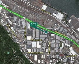 3571-3599 NW Yeon Ave, Portland, OR à louer Aérien- Image 2 de 4