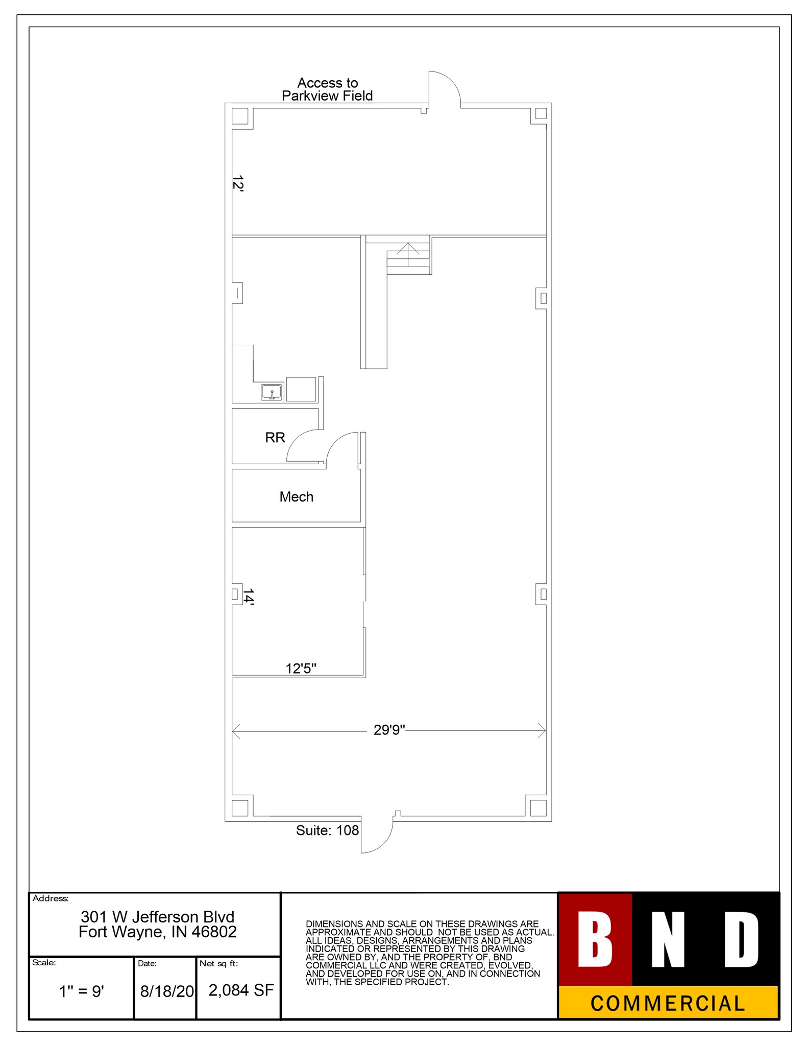 301 W Jefferson Blvd, Fort Wayne, IN for lease Building Photo- Image 1 of 1