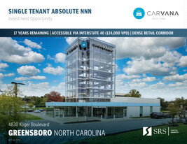 Carvana | 17yrs Remain Corp Abs NNN - NNN Property