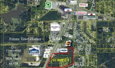 7154 Broad St, Brooksville, FL - Aerial  map view - Image1