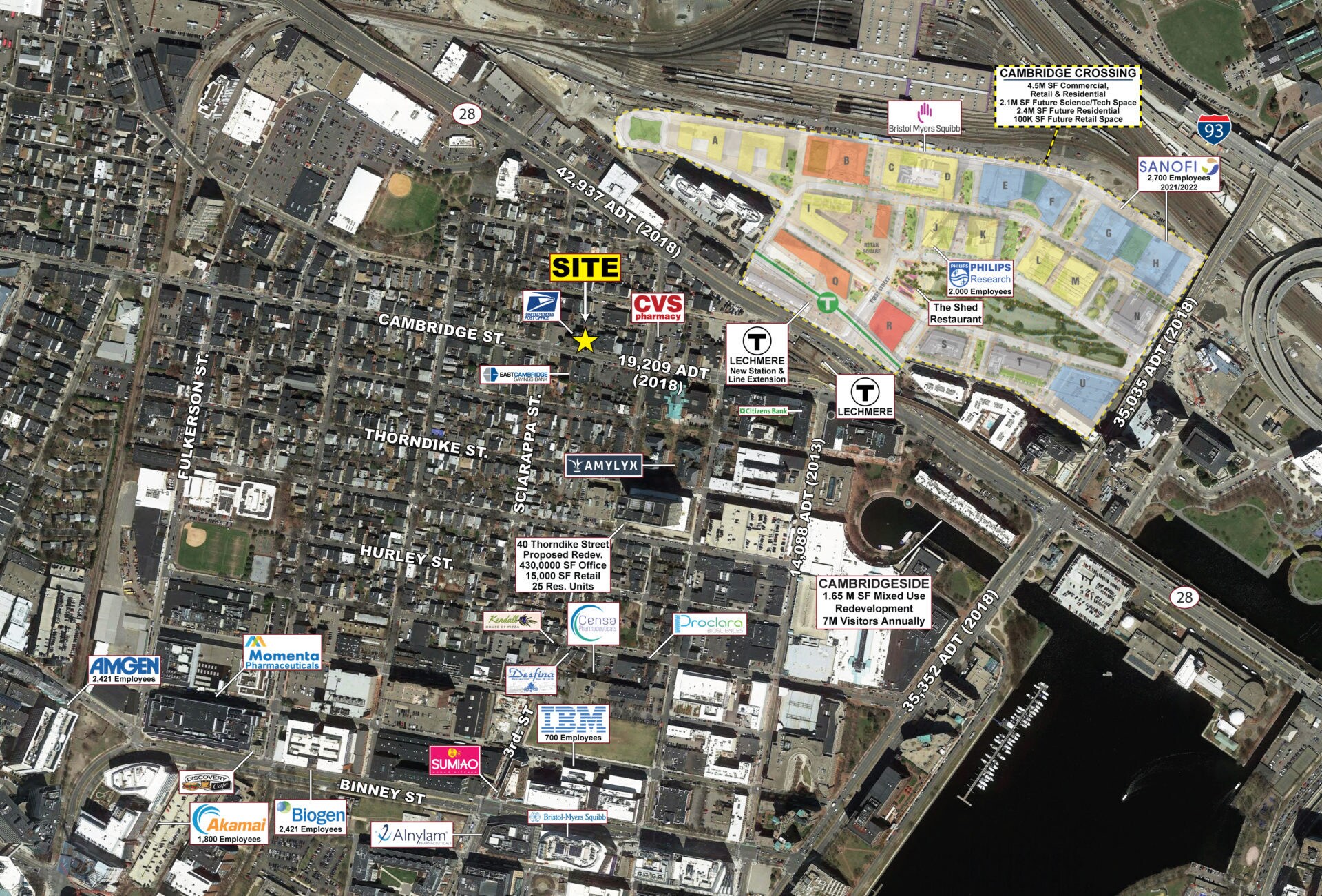 293-299 Cambridge St, Cambridge, MA for lease Aerial- Image 1 of 4