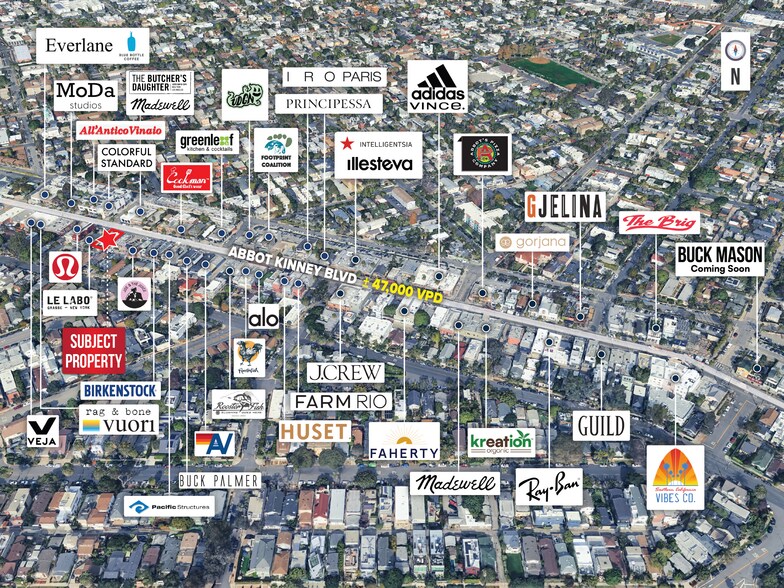 1140-1142 Abbot Kinney Blvd, Venice, CA à louer - Photo du bâtiment - Image 3 de 3