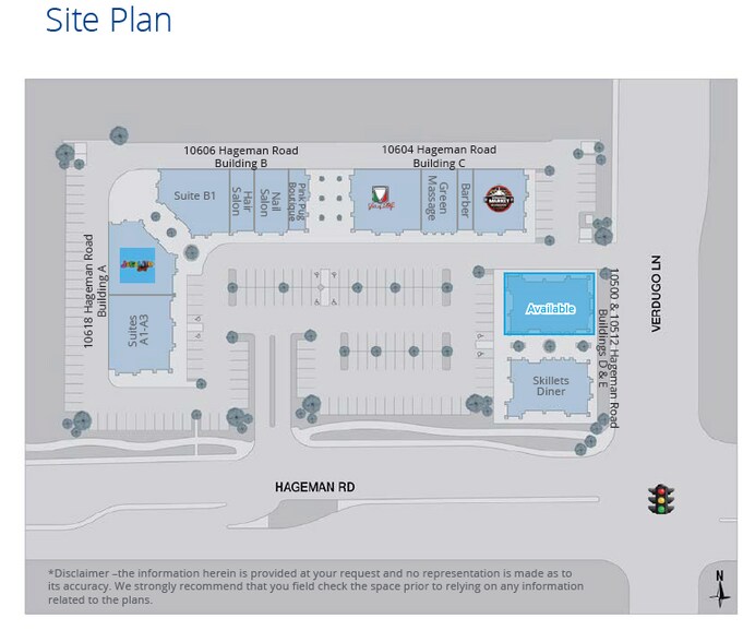 4301 Verdugo Ln, Bakersfield, CA for lease - Site Plan - Image 2 of 4
