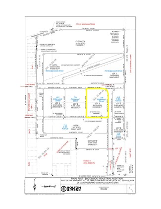 Plus de détails pour 705 Edgewood Street, Marshalltown, IA - Terrain à vendre