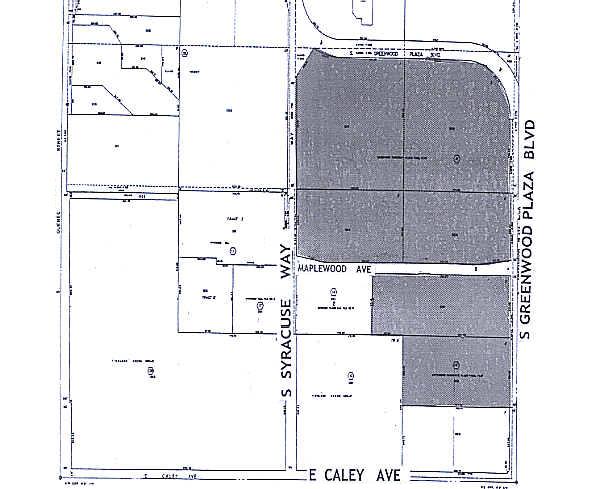 5970 Greenwood Plaza Blvd, Greenwood Village, CO à louer - Plan cadastral - Image 3 de 5