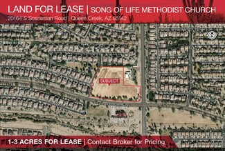 More details for NW Queen Creek & Sossaman Rd, Queen Creek, AZ - Land for Lease