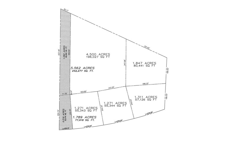 St. Vincent Ave. & Bert Kouns Industrial Loop, Shreveport, LA for sale - Plat Map - Image 2 of 2