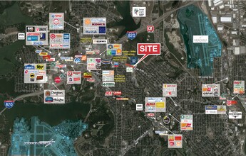 5050 Azle Ave, Fort Worth, TX - Aerial  map view