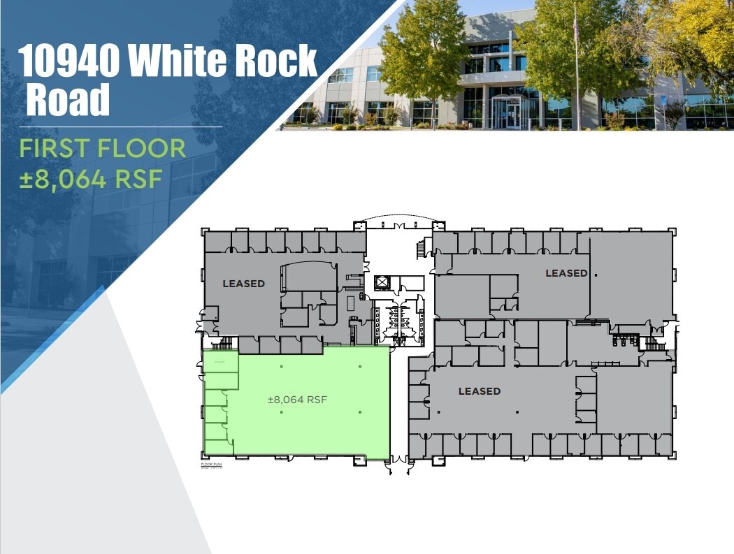 10940 White Rock Rd, Rancho Cordova, CA for lease Floor Plan- Image 1 of 1