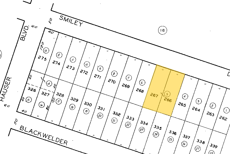5430-5434 Smiley Dr, Los Angeles, CA à vendre - Plan cadastral - Image 3 de 21