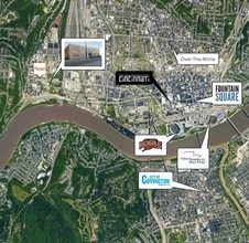 801 Evans St, Cincinnati, OH - AERIAL  map view - Image1