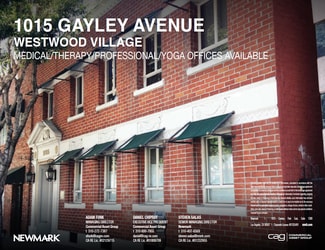 More details for 1015 Gayley Ave, Los Angeles, CA - Office/Medical for Lease