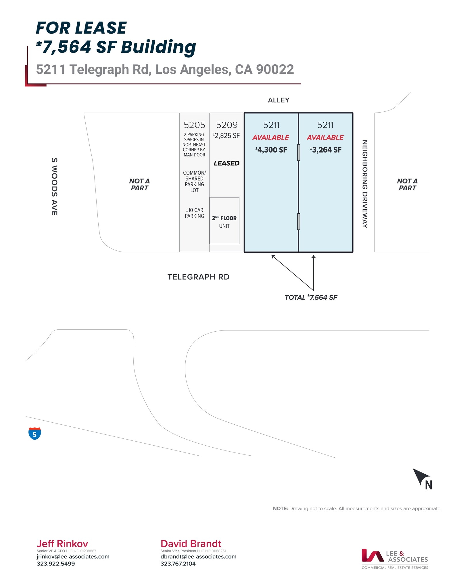 5207-5211 Telegraph Rd, Los Angeles, CA for lease Site Plan- Image 1 of 1