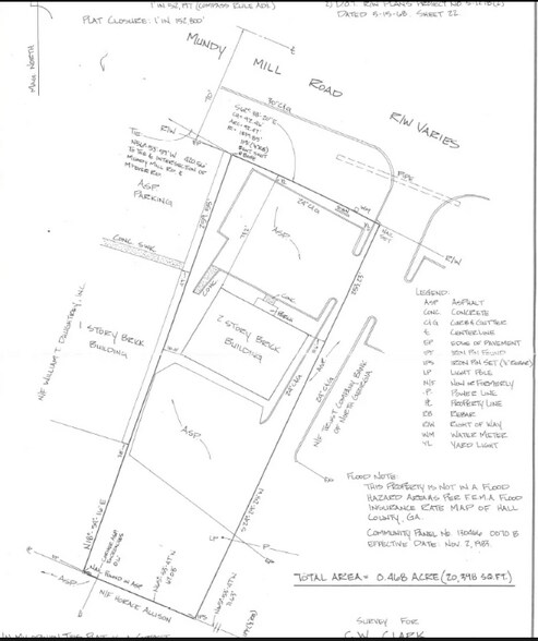 4327 Mundy Mill Rd, Oakwood, GA à vendre - Plan de site - Image 2 de 23