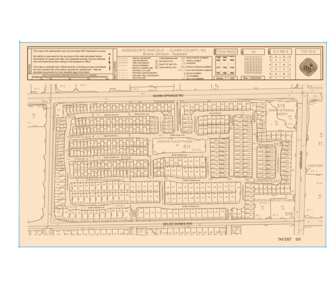 1119 Jesse Harbor Ave, Henderson, NV à vendre - Plan cadastral - Image 1 de 1