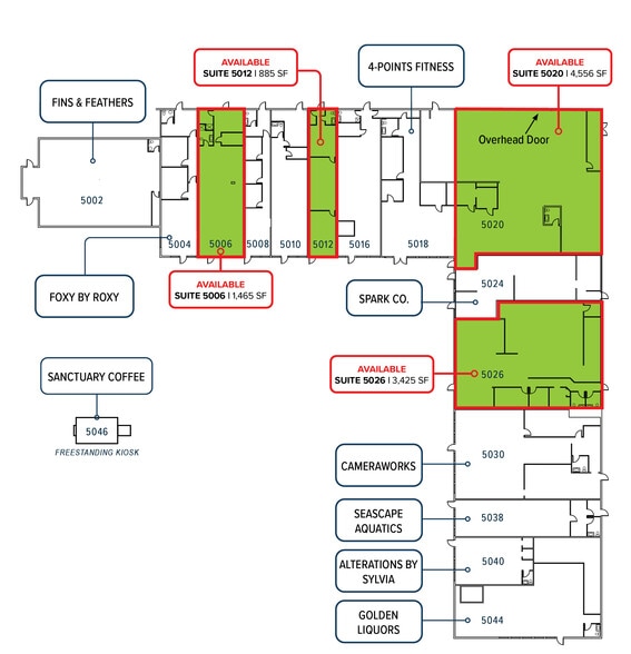 5002 N Academy Blvd, Colorado Springs, CO for lease - Site Plan - Image 2 of 5
