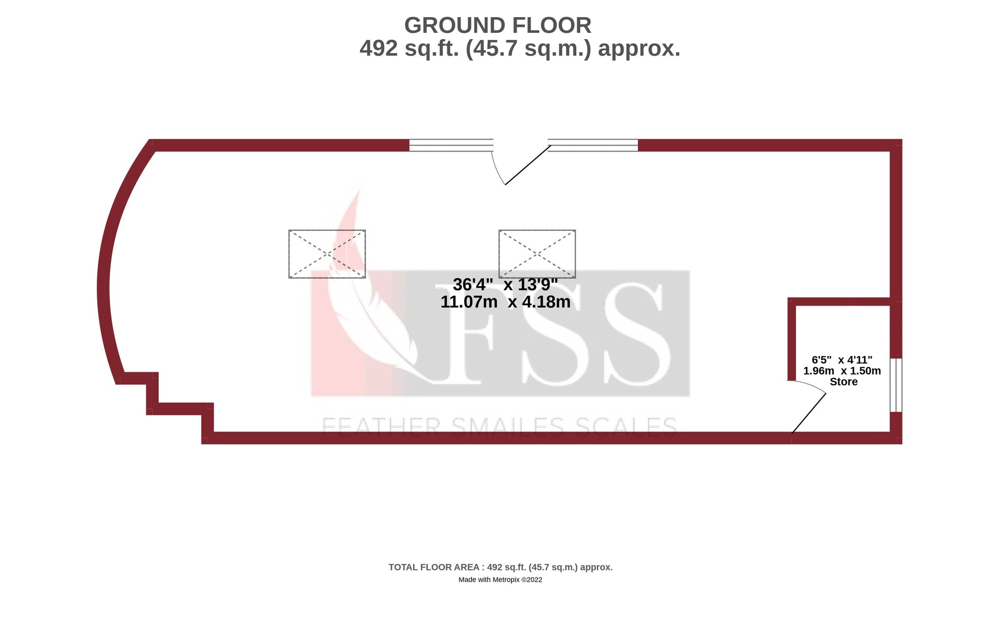 Parliament St, Harrogate à louer Plan d’étage- Image 1 de 4