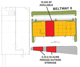 Beltway 8 @ JFK Blvd, Houston, TX for lease Floor Plan- Image 2 of 3