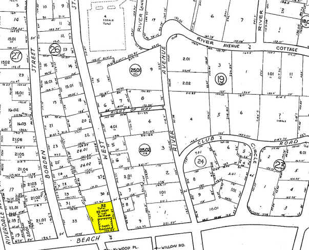 27 Beach Rd, Monmouth Beach, NJ à louer - Plan cadastral - Image 2 de 19