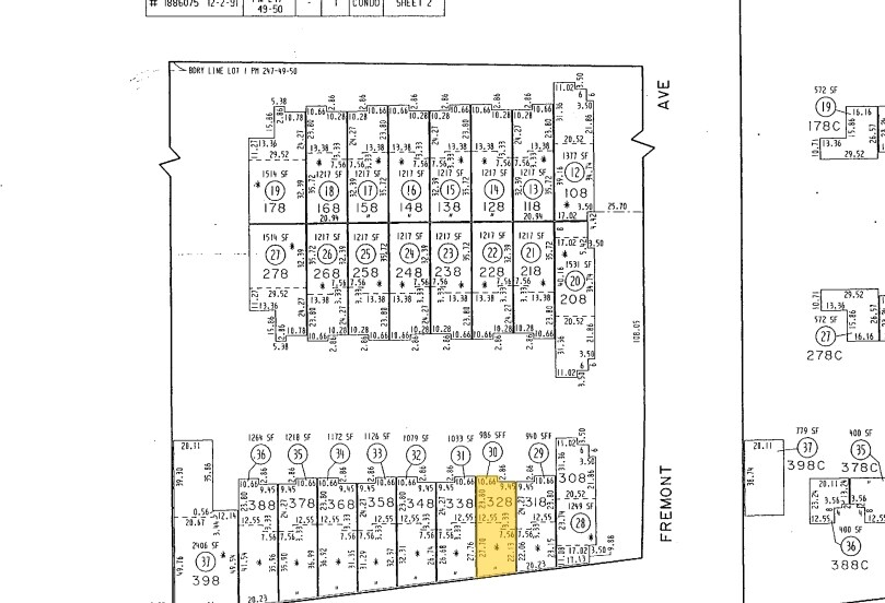 919 S Fremont Ave, Alhambra, CA à vendre - Plan cadastral - Image 2 de 46