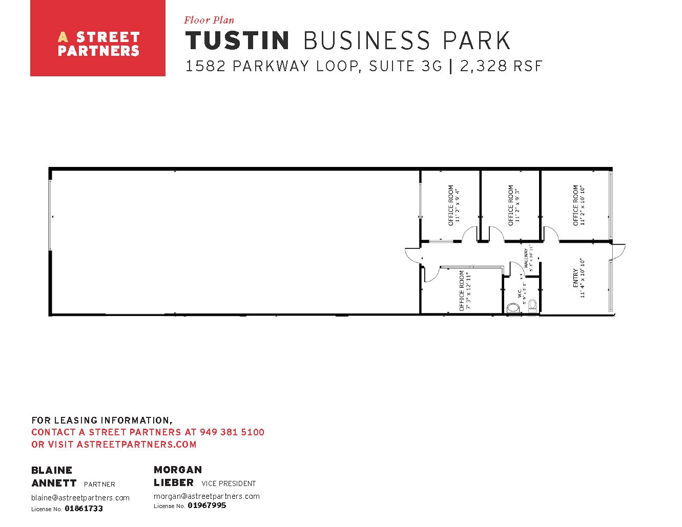15102 Red Hill Ave, Tustin, CA for lease Floor Plan- Image 1 of 1
