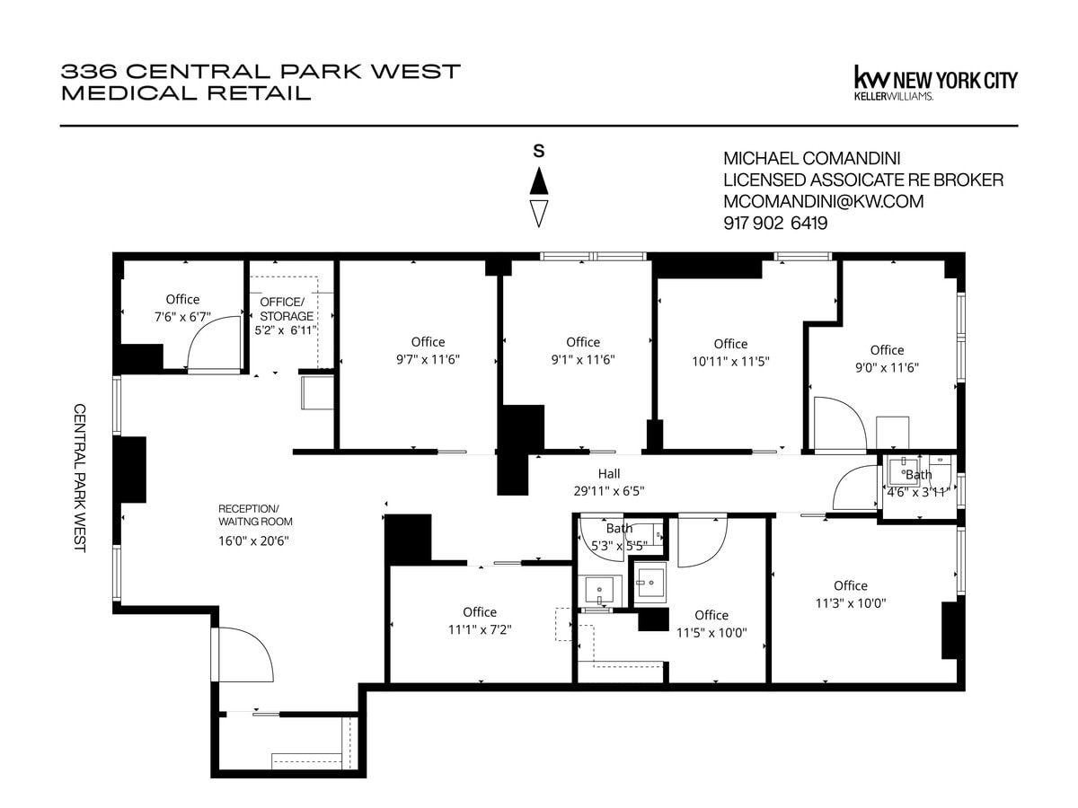 336 Central Park W, New York, NY 10025 - Unit GRND -  - Floor Plan - Image 1 of 17