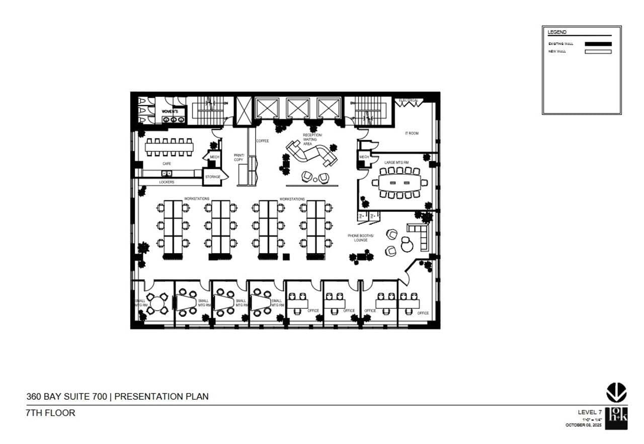 360 Bay St, Toronto, ON à louer Plan d’étage- Image 1 de 1