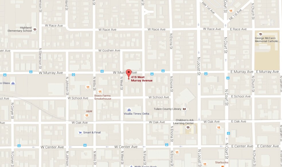 419 W Murray Ave, Visalia, CA à louer - Photo du bâtiment - Image 3 de 12