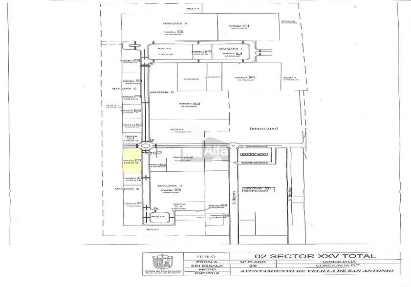 Land in Velilla de San Antonio, Madrid for sale - Site Plan - Image 1 of 2