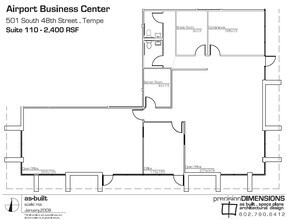 637 S 48th St, Tempe, AZ for lease Floor Plan- Image 1 of 9