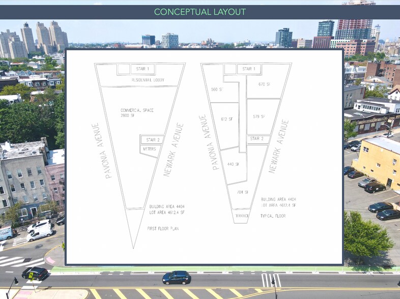 475-493 Newark Ave, Jersey City, NJ à vendre - Photo du bâtiment - Image 3 de 11