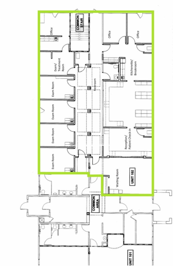 1565 Main St, Tewksbury, MA 01876 - Unit 102 -  - Floor Plan - Image 1 of 6