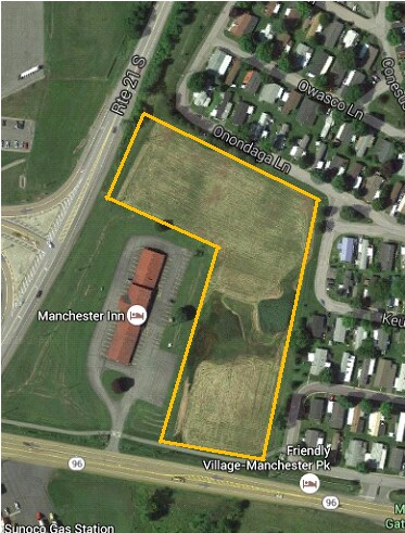 96 State St, Manchester, NY à vendre - Aérien - Image 2 de 9