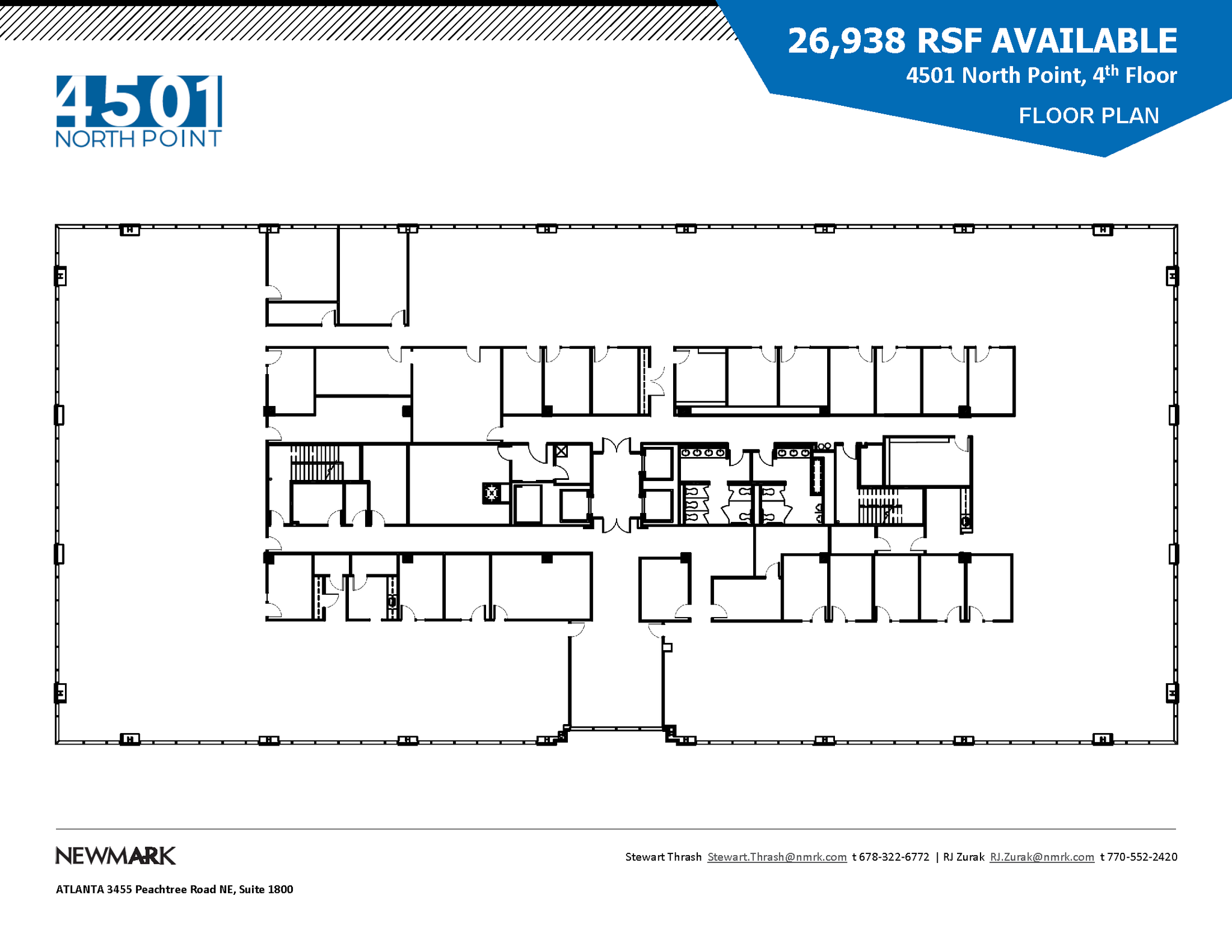 4501 North Point Pky, Alpharetta, GA à louer Plan d’étage- Image 1 de 1