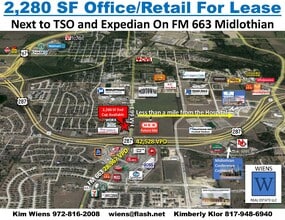 1669 S 9th St, Midlothian, TX à louer Aérien- Image 2 de 5