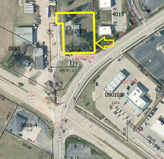 1734 N Olde Casaloma Dr, Appleton, WI à vendre Aérien- Image 1 de 2