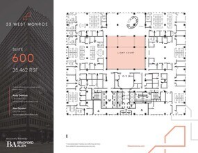 33 W Monroe St, Chicago, IL for lease Floor Plan- Image 1 of 2