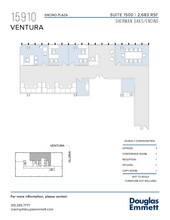 15910 Ventura Blvd, Encino, CA à louer Plan d’étage- Image 1 de 1