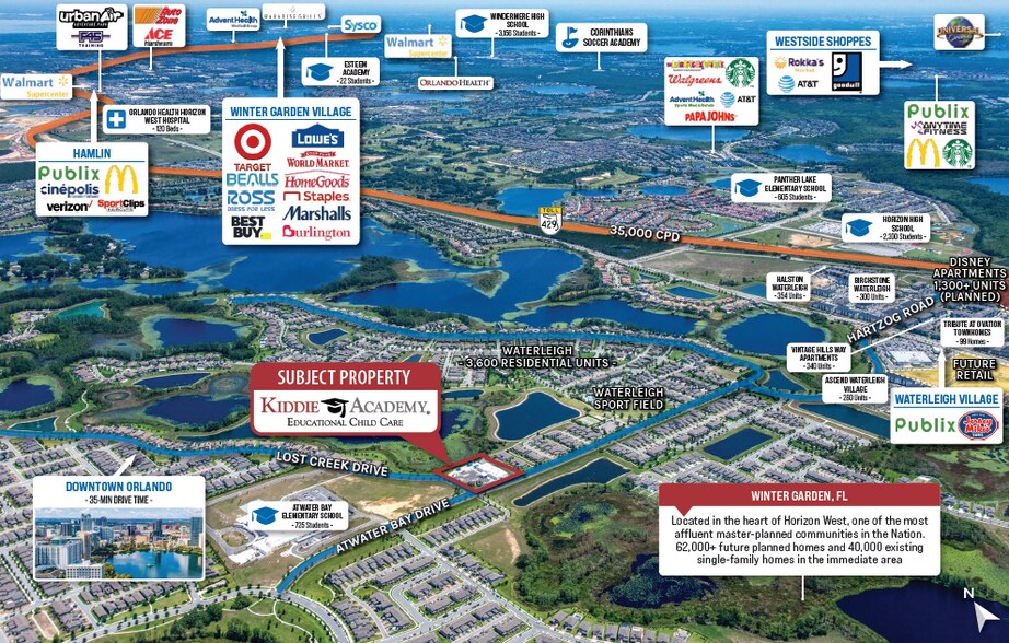 10005 Lost Creek dr, Winter Garden, FL à vendre - Photo du bâtiment - Image 3 de 4