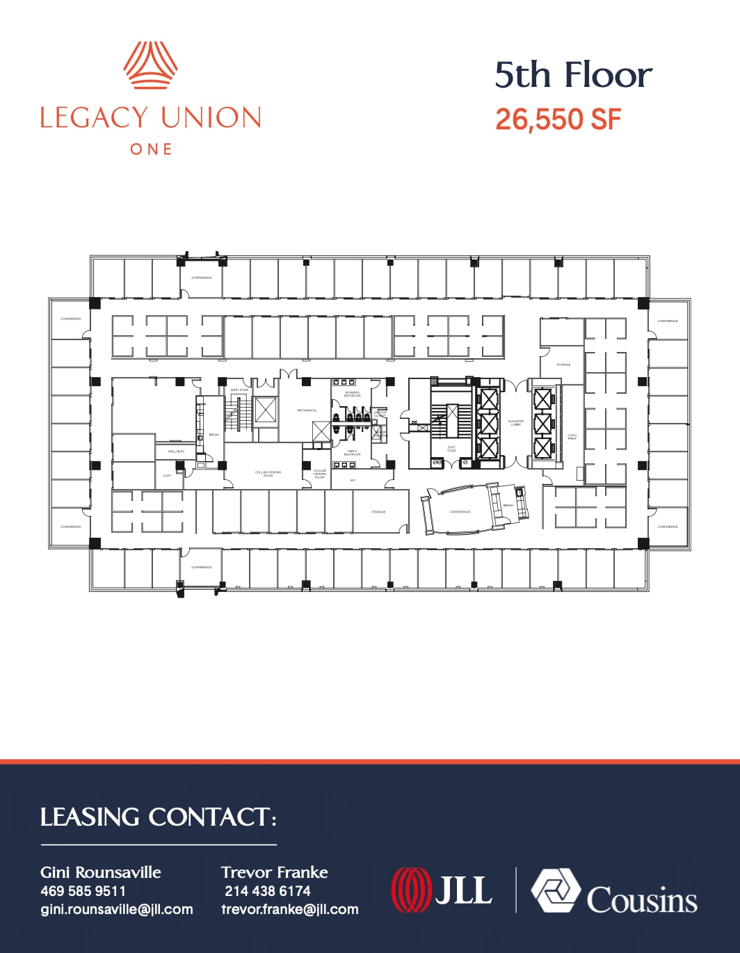 5851 Legacy Cir, Plano, TX à louer Plan d’étage- Image 1 de 1