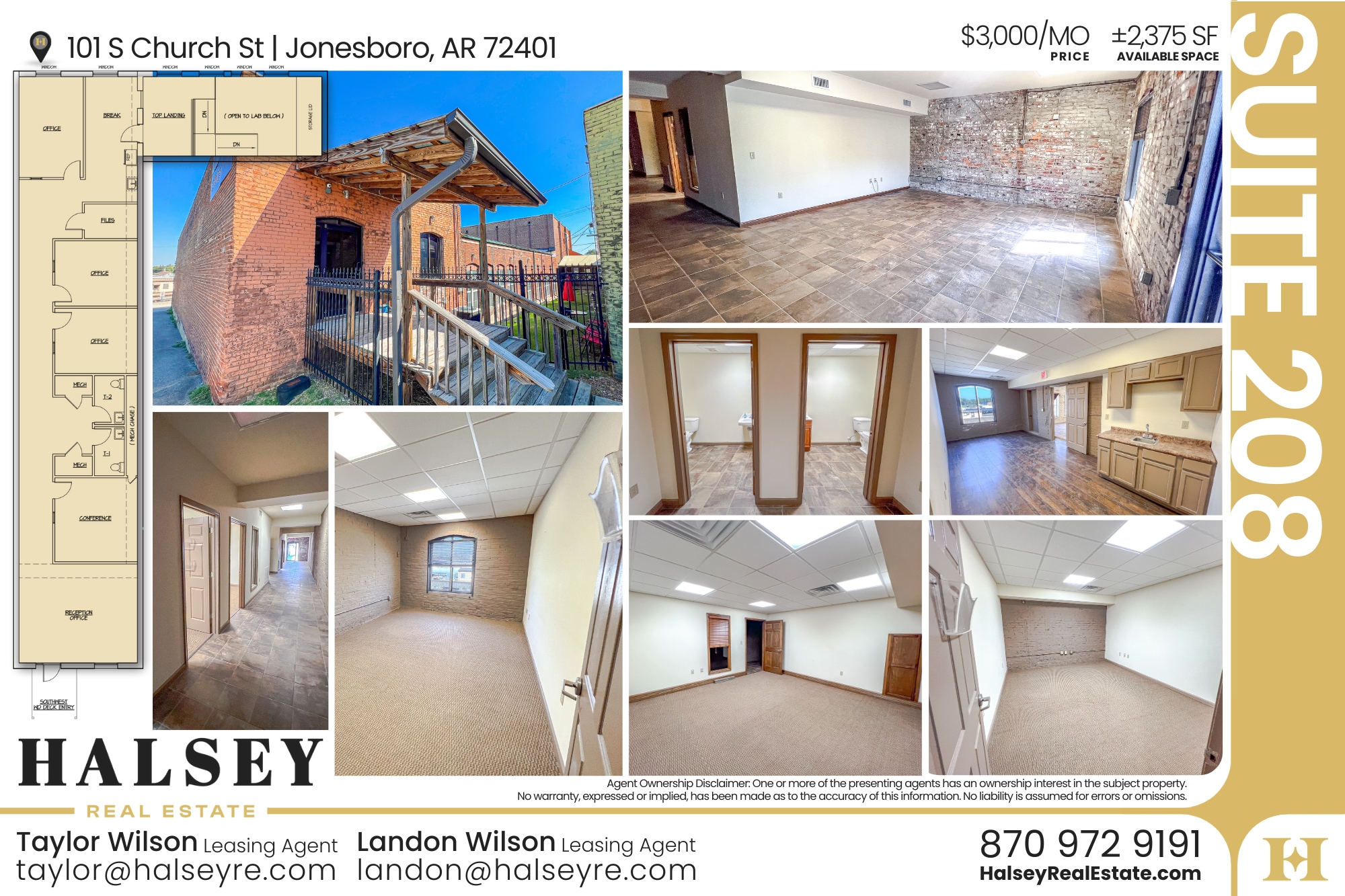 101-103 S Church St, Jonesboro, AR for lease Interior Photo- Image 1 of 16