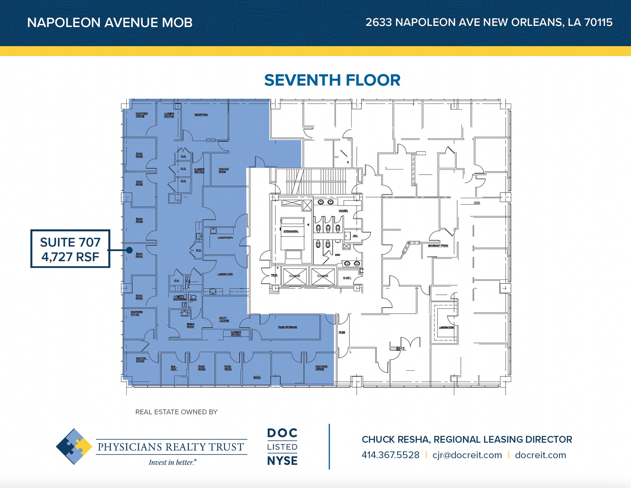 2633 Napoleon Ave, New Orleans, LA for lease Floor Plan- Image 1 of 1